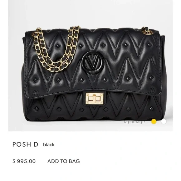 Black Quilted Chain Shoulder Bag, It literally used it 2 times . - Picture 11 of 11